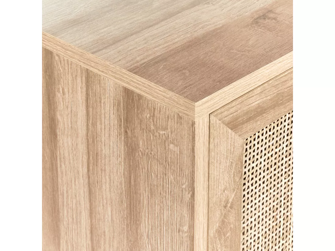 Meuble de salle de bain ROSELL 60 cm 40 cm 60 cm Marron clair
