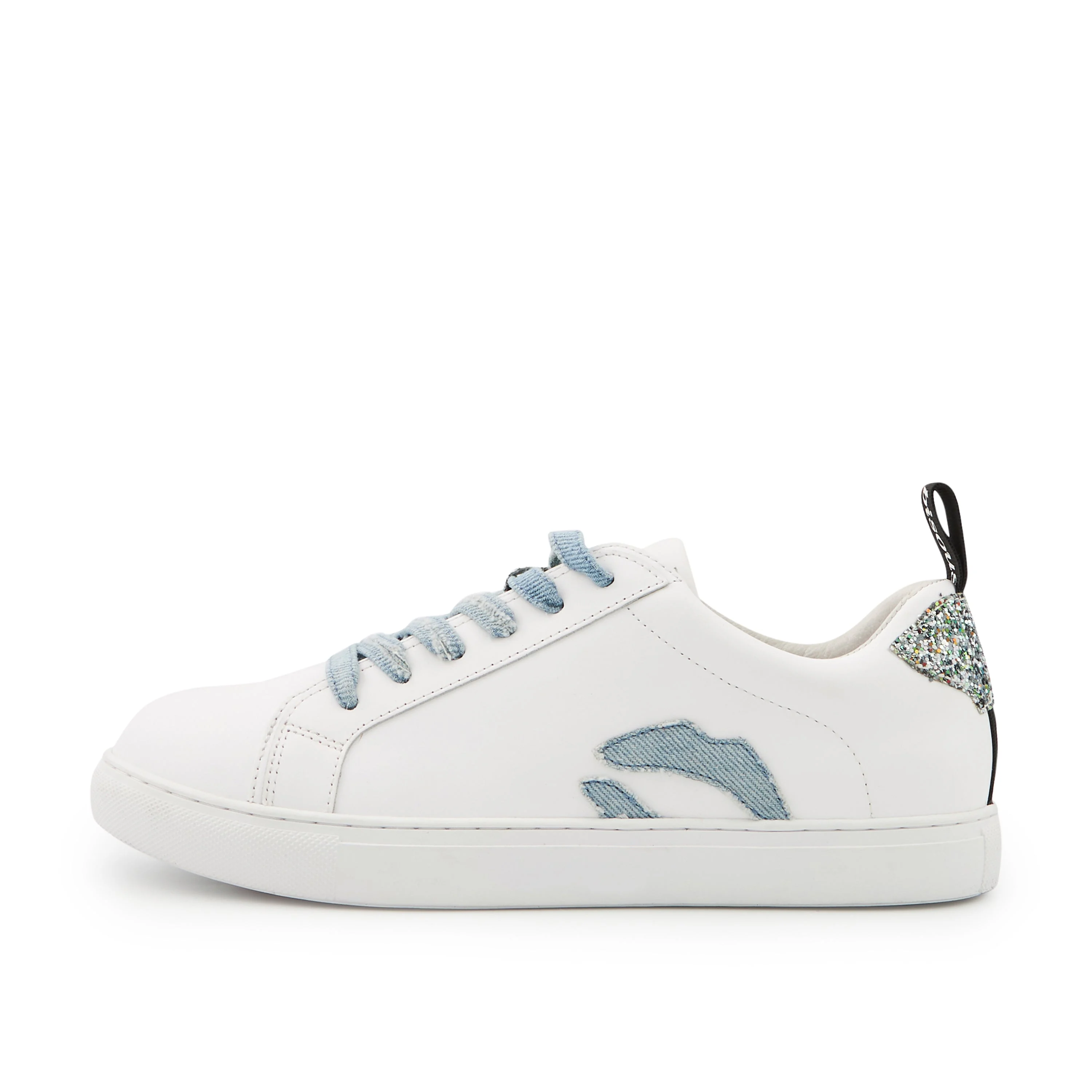 BETTY JEANS LOR - Sneakers en cuir | Blanc