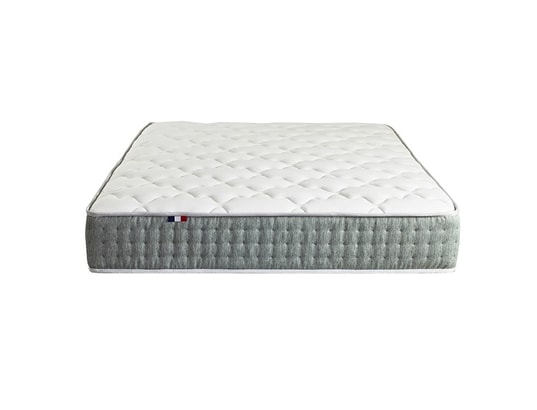 IDLITERIE - Matelas ressort 7 zones face hiver/eté différente hygge fabr...