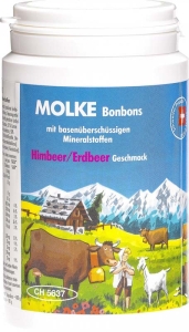 Biosana Molke Bonbons Himbeer, 190 Stück