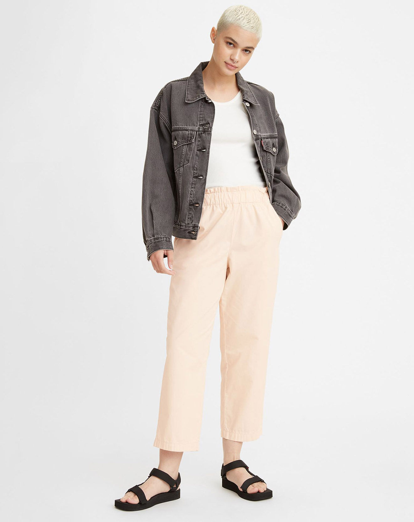 Levi's® Pantalon Scrunchie rose pâle