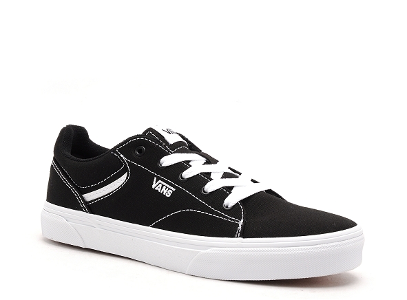 Vans basses enfant seldan canvas yt noir