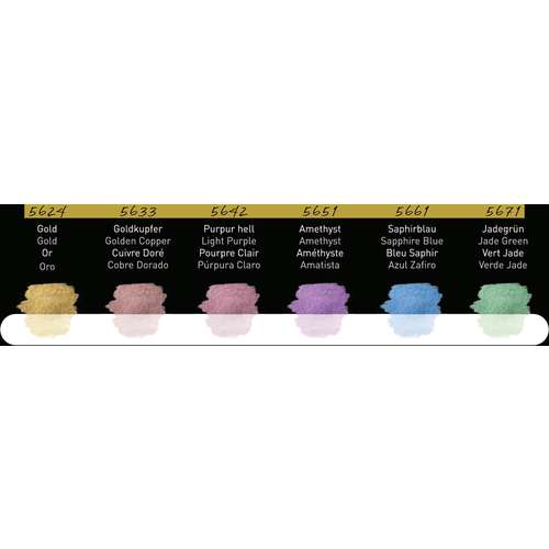 FINETEC Essentials irisierende Farben 6er-Set „Pixie Dust“
