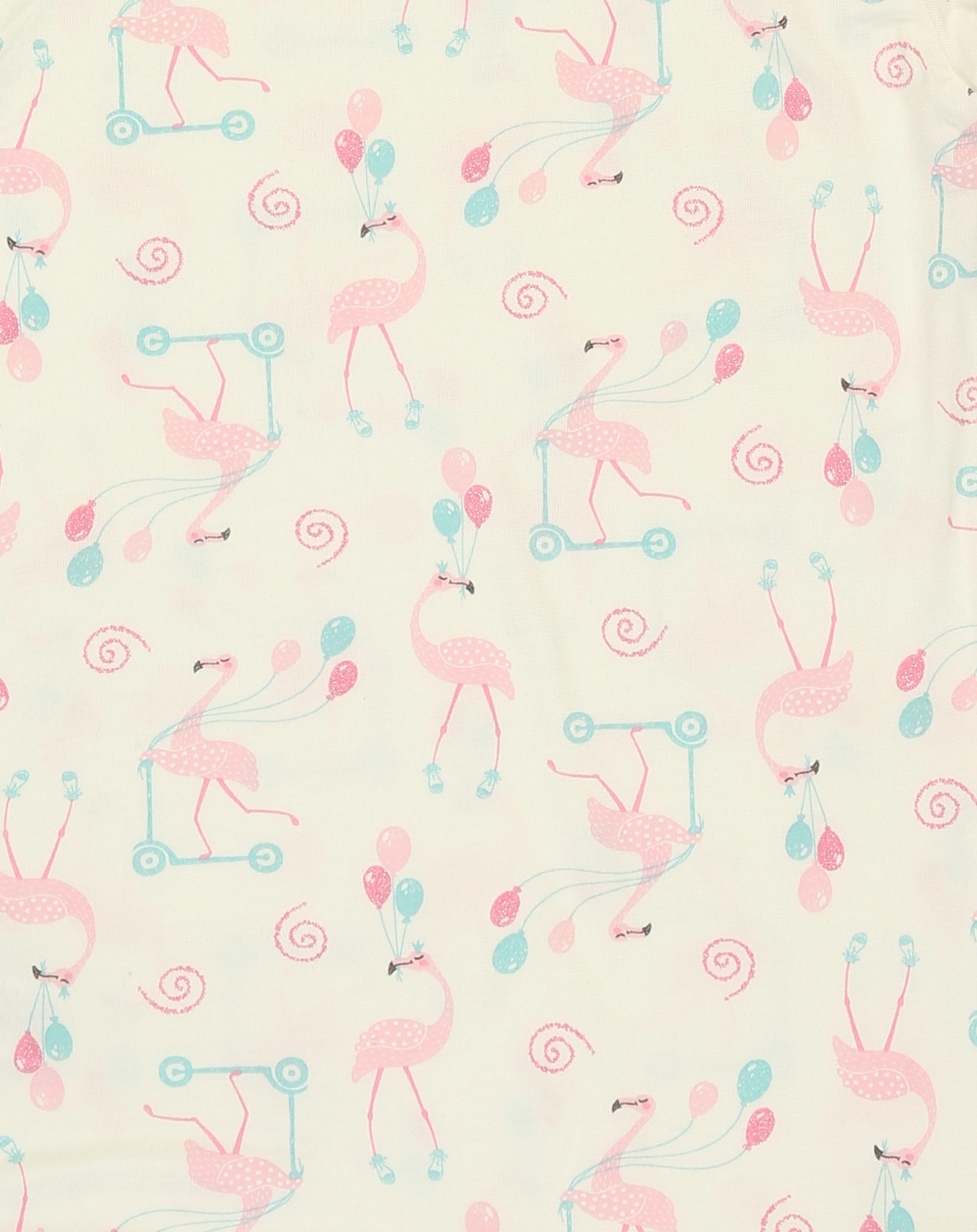 Schlafanzug kurz 4031 FLAMINGO in rose