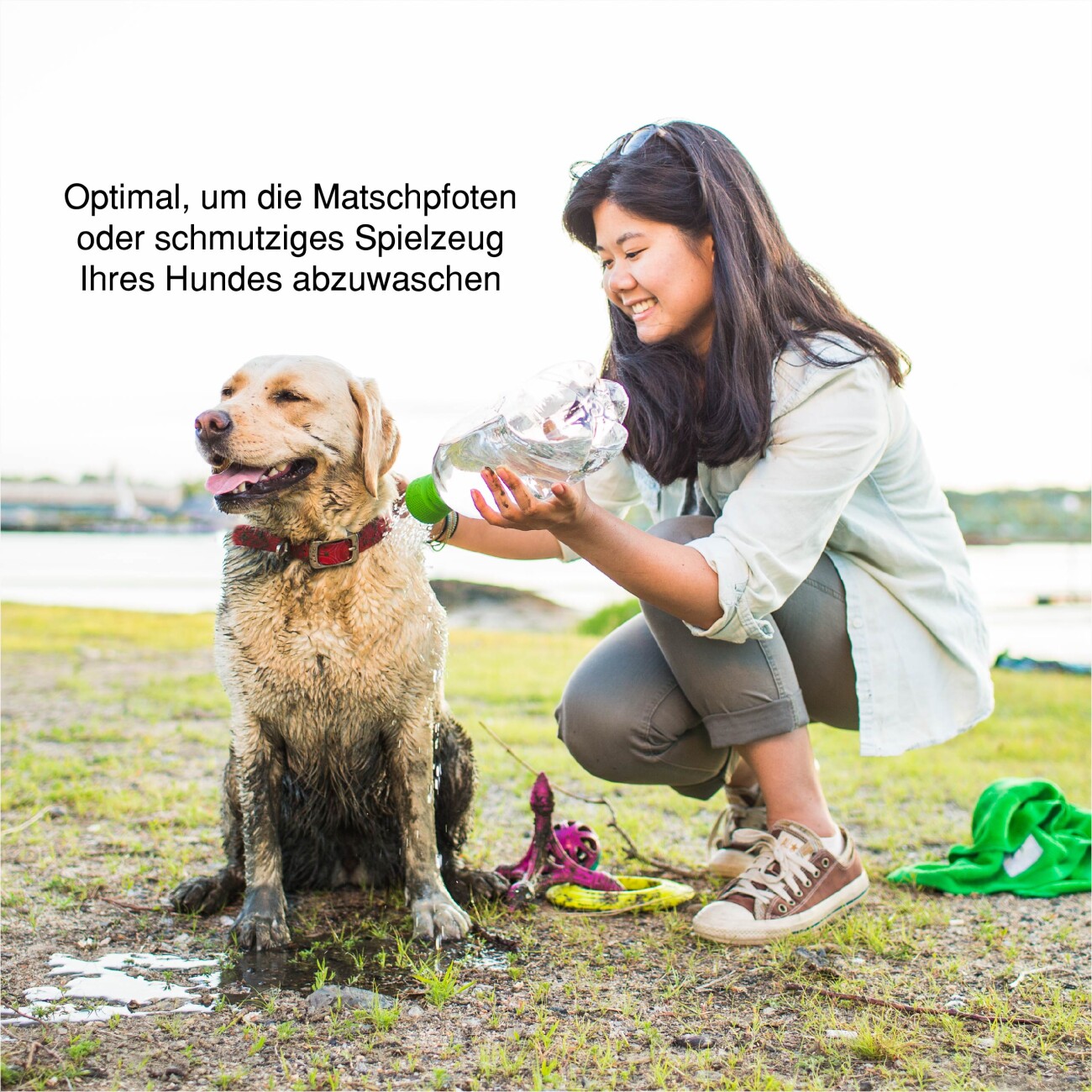 Josty Mud Dog Hunde-Reisedusche