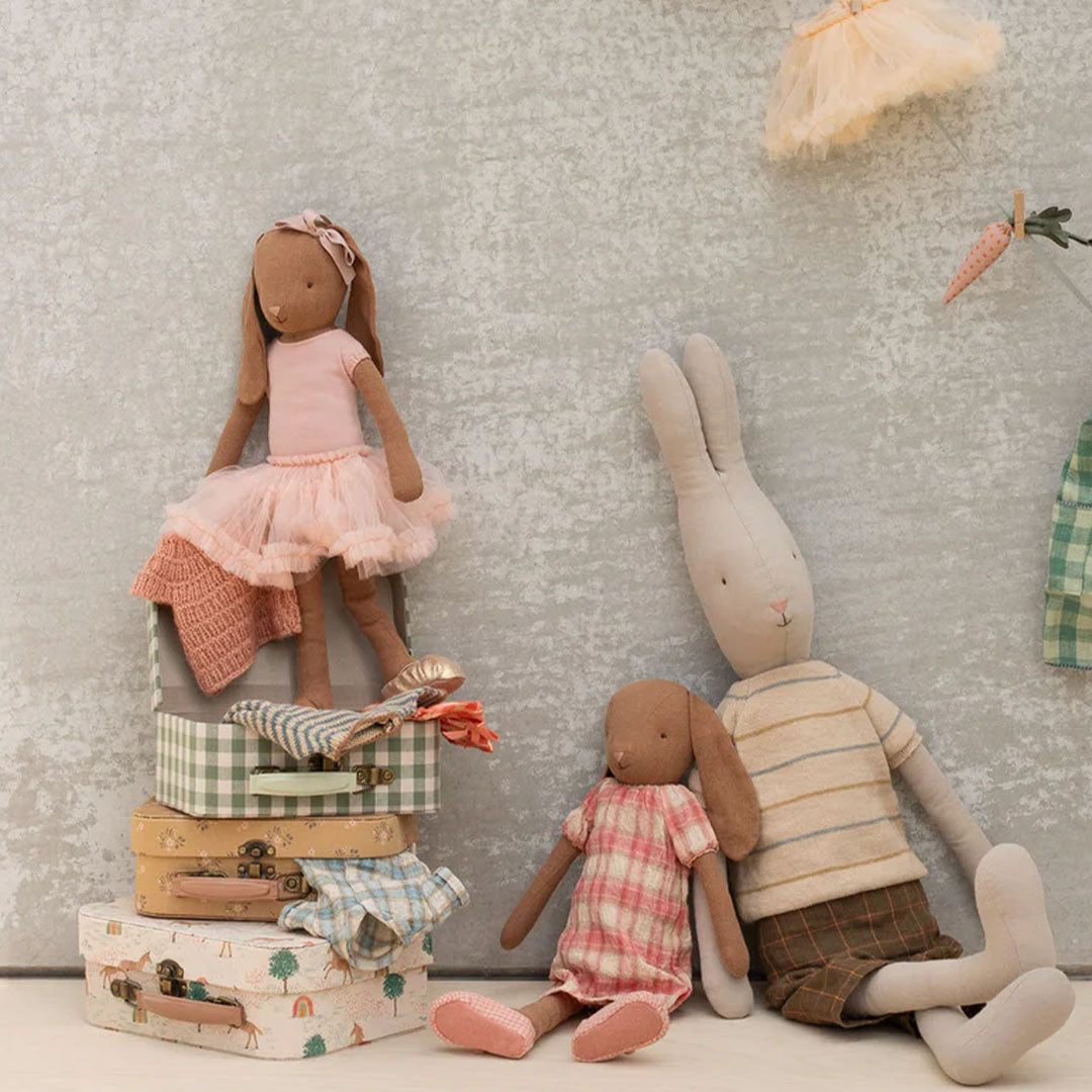 maileg poppenkleding ballerina rose - knuffelkonijn - maat 3