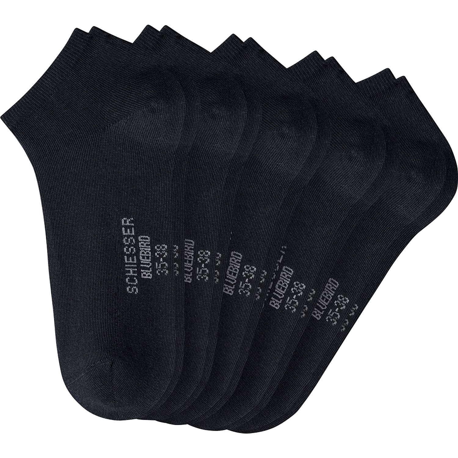 Schiesser Damen-Sneaker-Socken 5 Paar