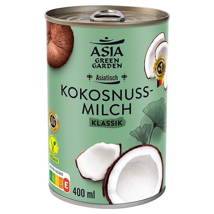 ASIA GREEN GARDEN Kokosnussmilch 400 ml
