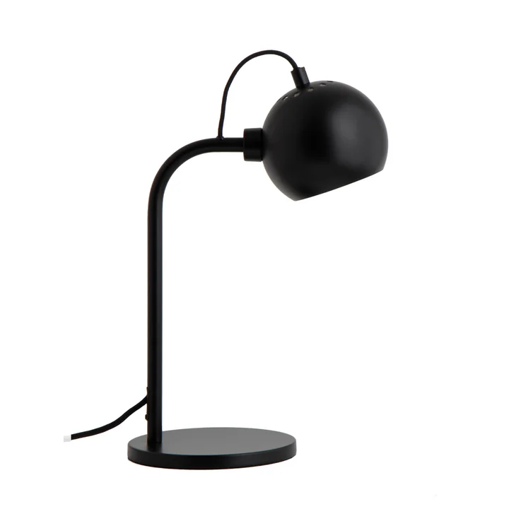 Frandsen - Ball Single Tischleuchte, schwarz matt
