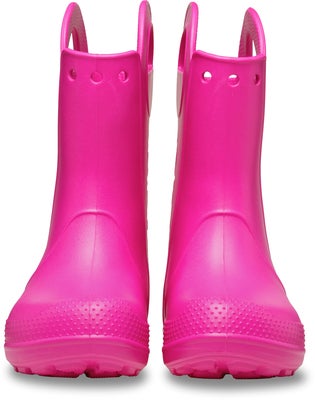 Crocs Handle It Kids Gummistøvler, Pink Crush