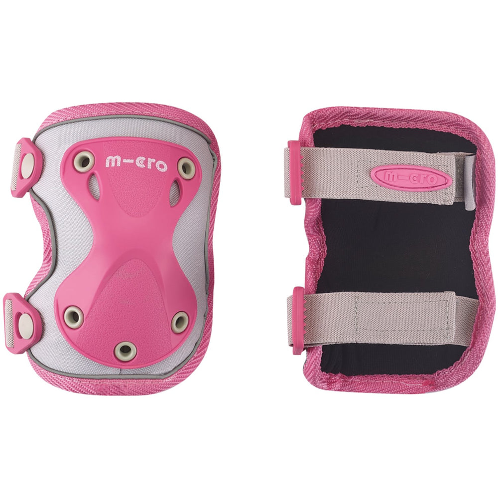 Køb Micro Knæ- Og Albuebeskyttere - Reflective Pink M