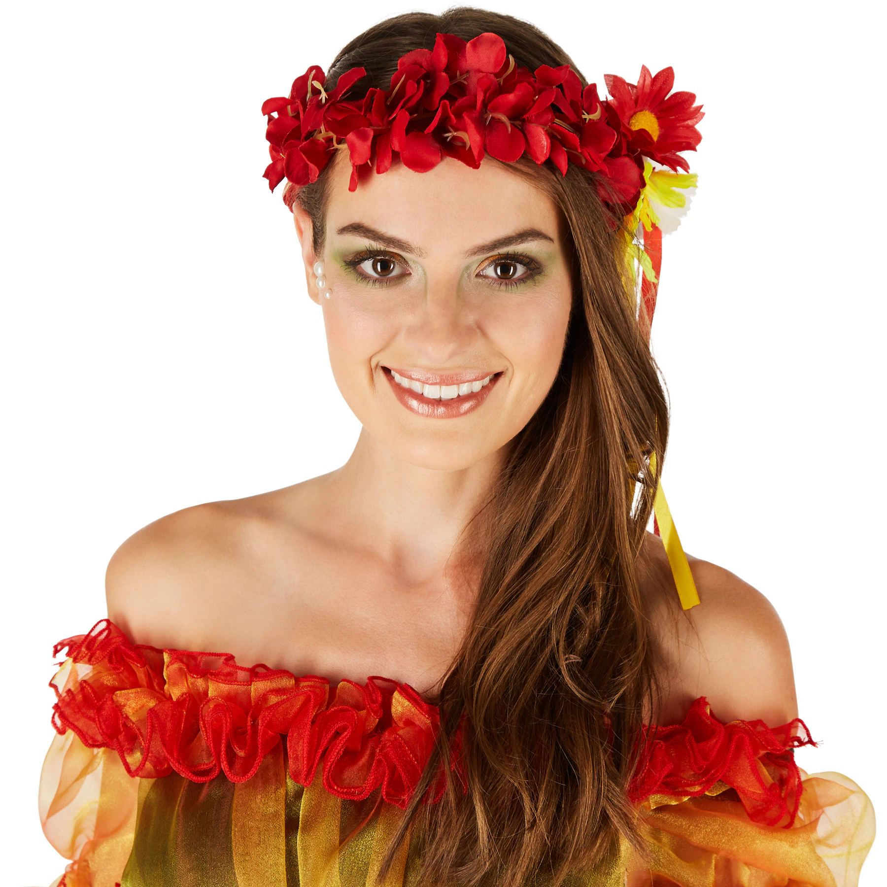 tectake® Frauenkostüm Herbstfee