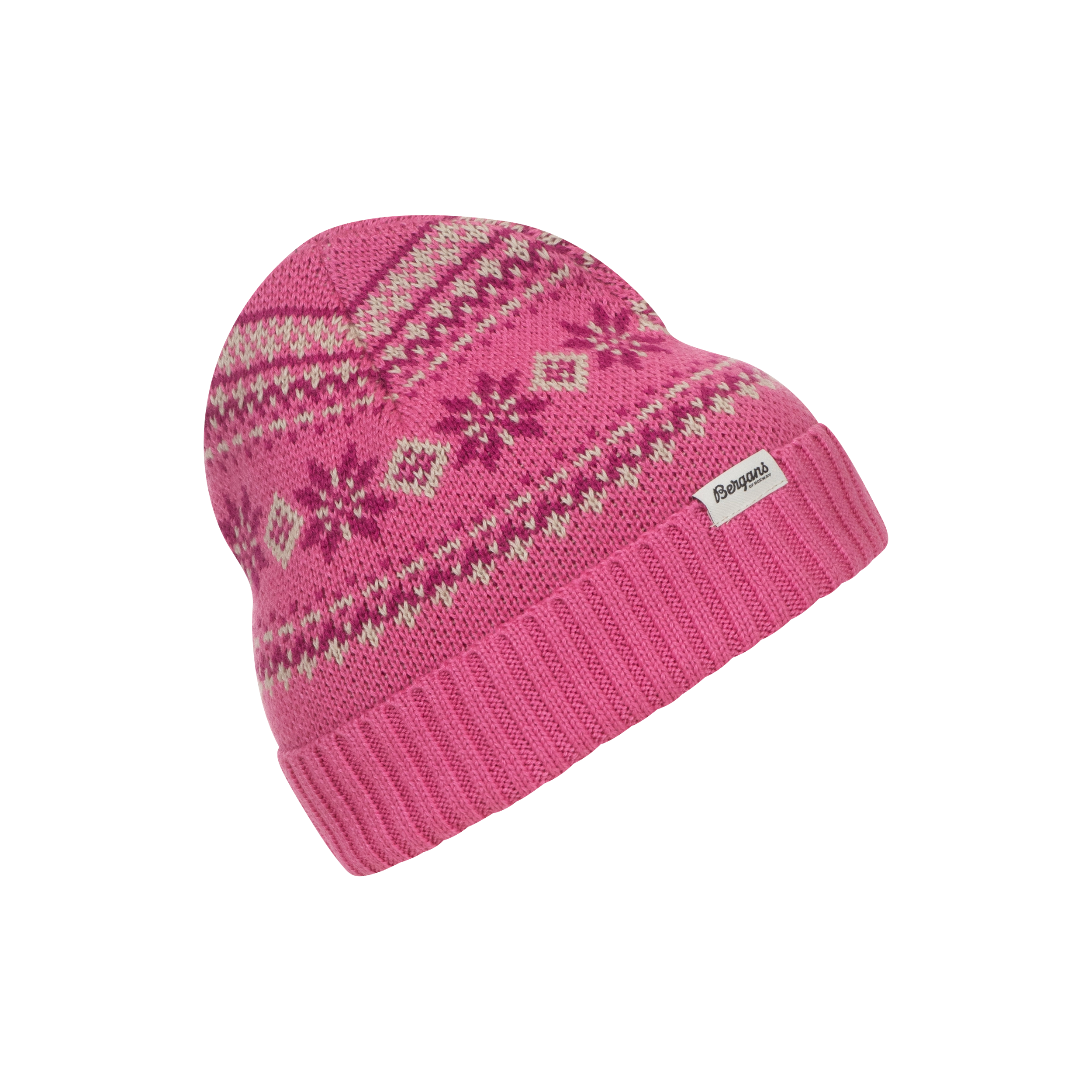 Jacquard Kids Beanie Ibis Rose / Fandango Purple