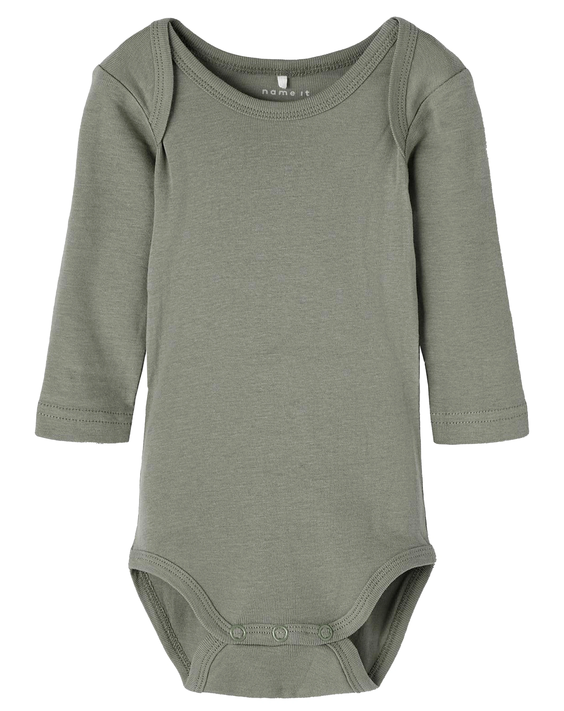 Langarmbody NBMBODY 3er Pack in agave green