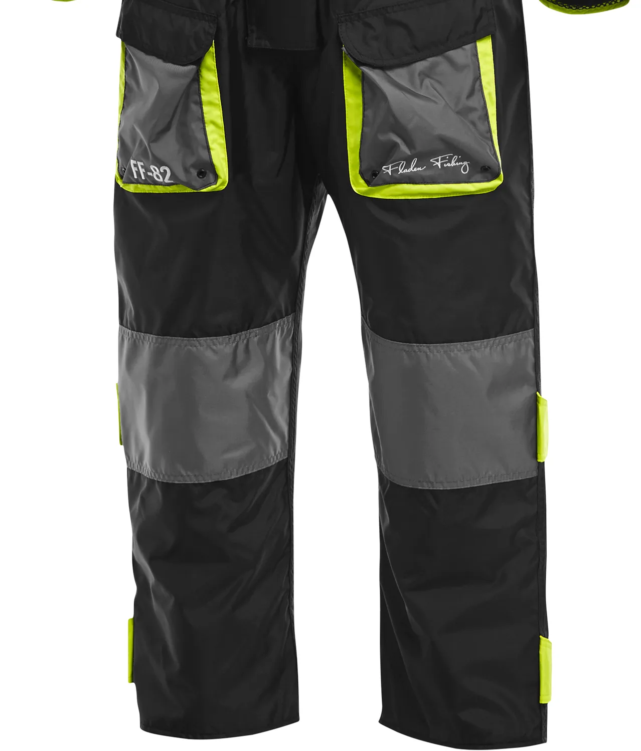 Fladen Flytedress 845xy Sort/Gul Unisex