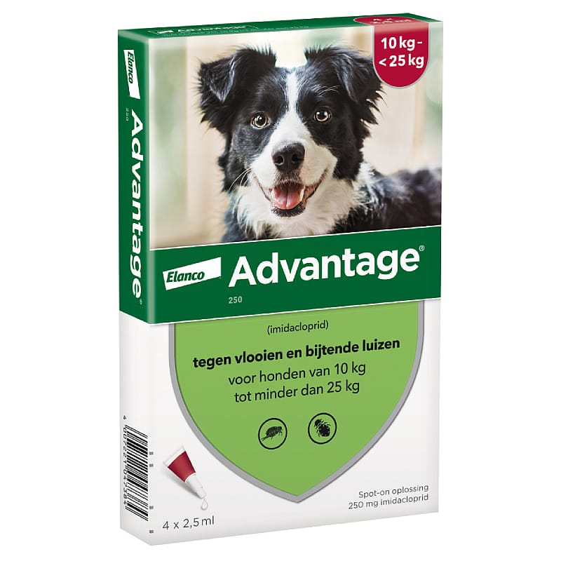 Advantage hond vlooienmiddel
