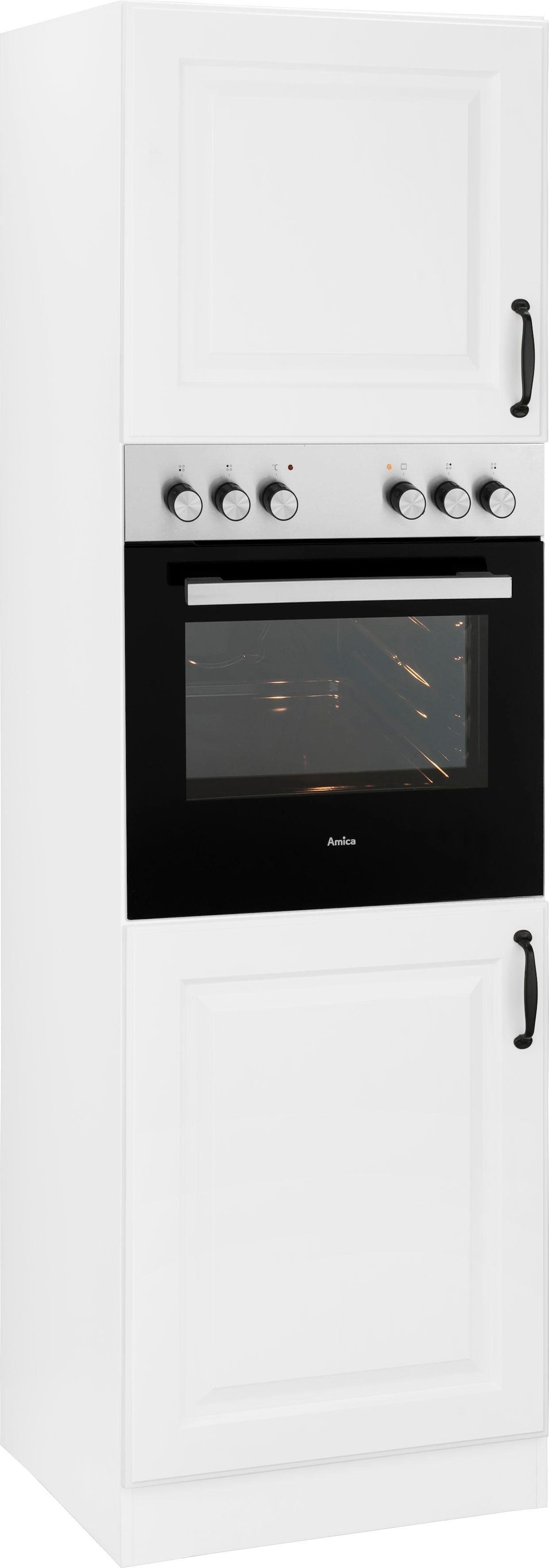 wiho Küchen Backofenumbauschrank »Erla« 60 cm breit mit Kassettenfront