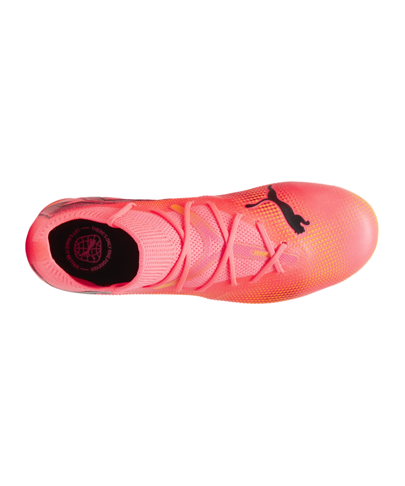 PUMA FUTURE 7 Match FG/AG Jr Kids The Forever Faster Rosa Schwarz F03