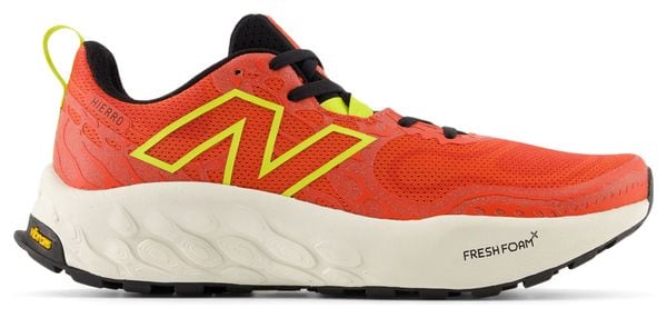 Chaussures de Trail New Balance Fresh Foam X Hierro v8 Rouge Homme