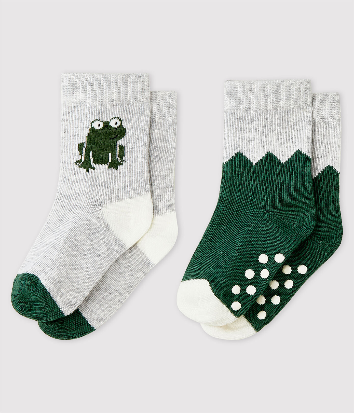 Lot de 2 chaussettes à motif bébé garçon
