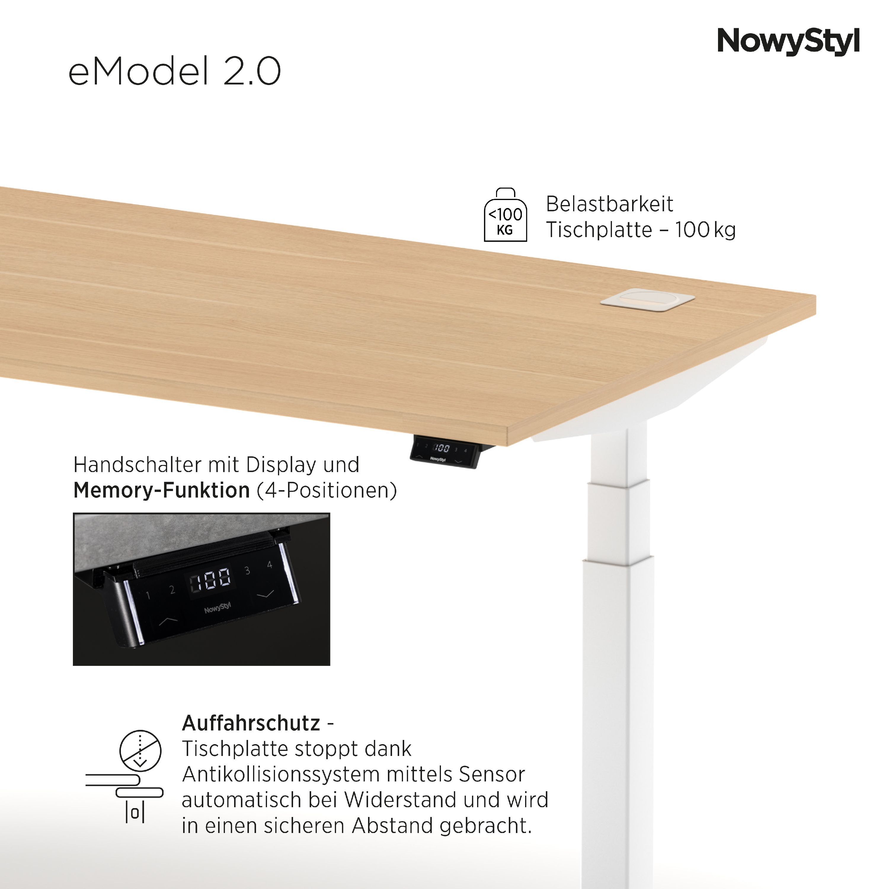 Elektroschreibtisch eMODEL