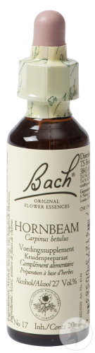 Fleurs De Bach Remedie 17 Hornbeam/Charme 20ml