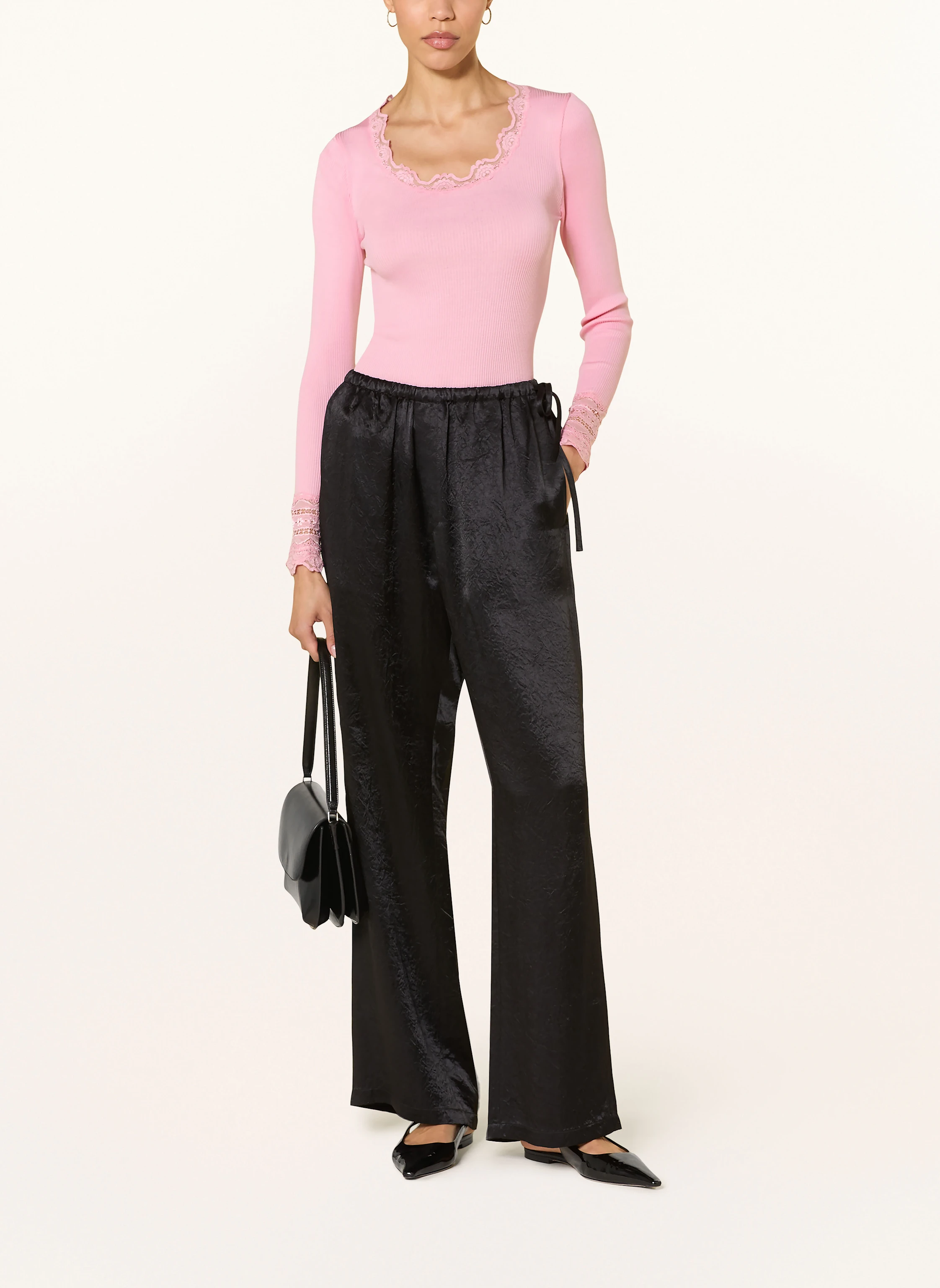 rosemunde Longsleeve aus Seide