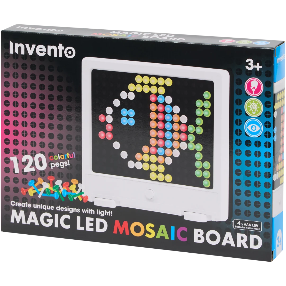 Mozaïek bord met licht 34 x 4 x 23,5 cm
