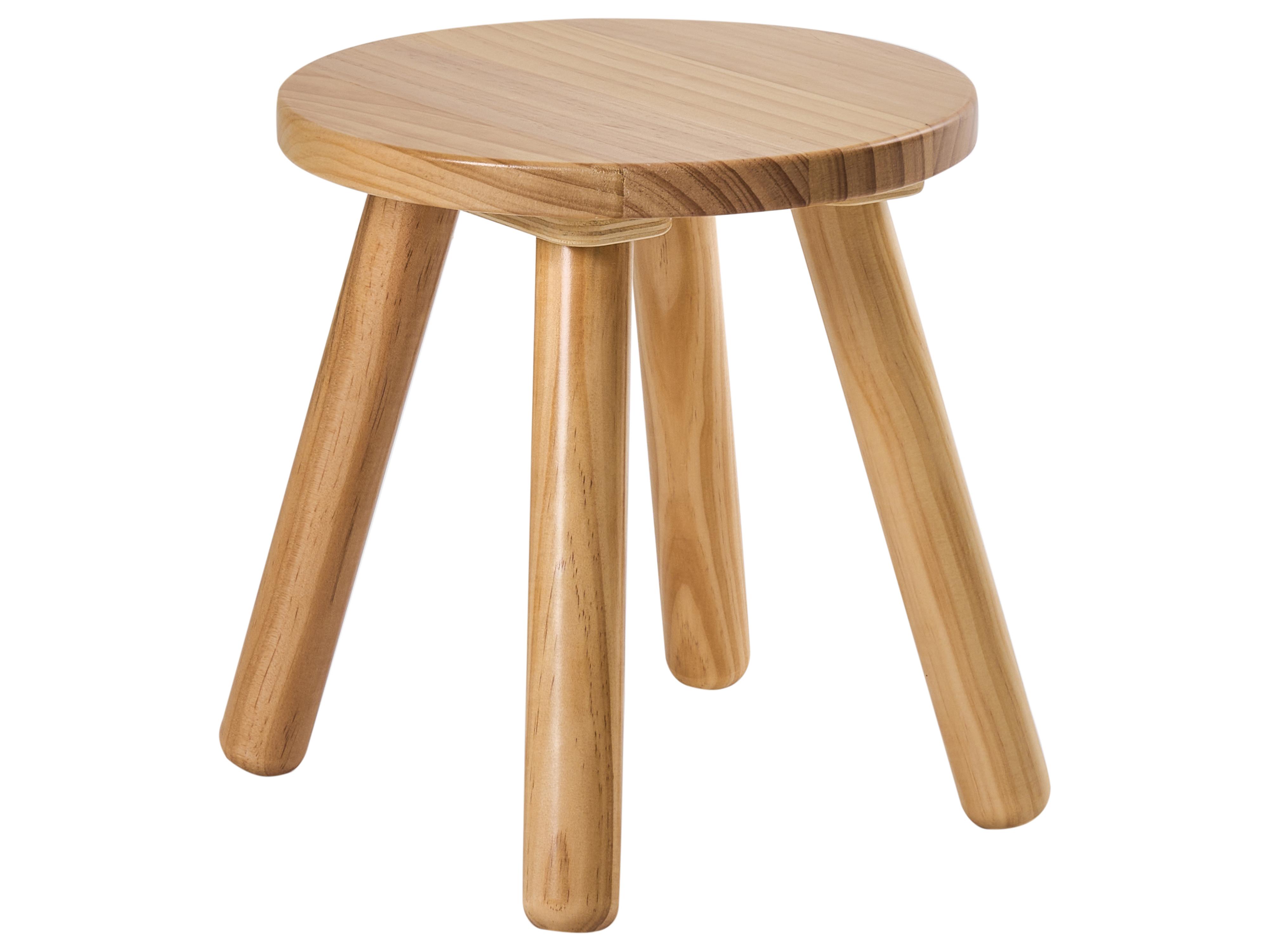 Kindertafel en stoel set KEMPSEY Lichtbruin met opbergruimte
