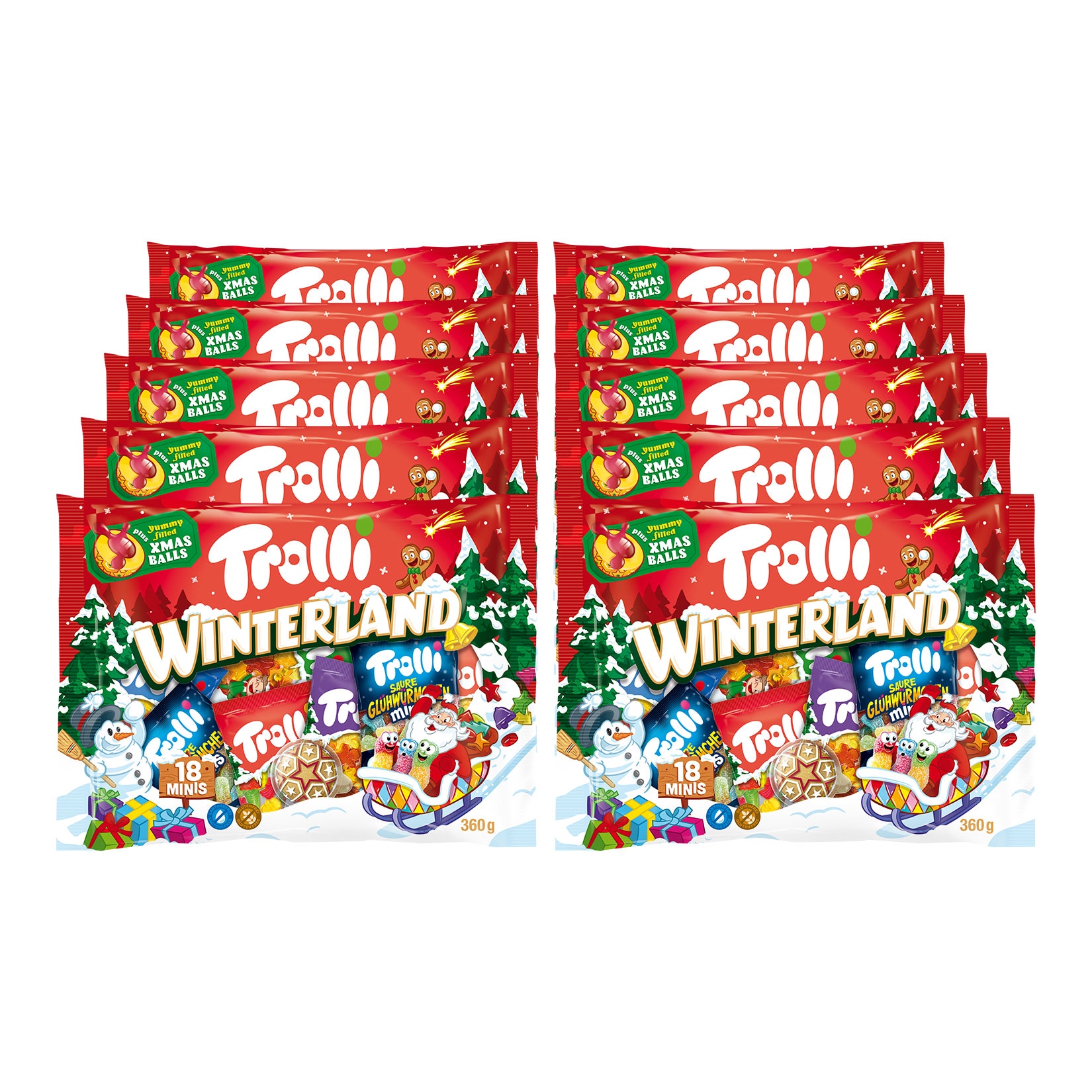 Trolli Winterland 360 g, 10er Pack