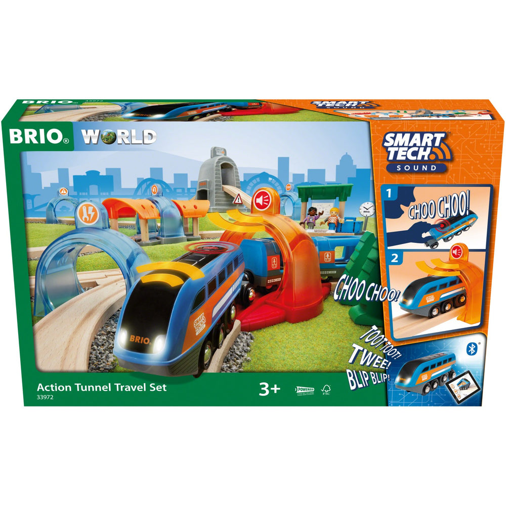 Køb BRIO® 33972 Smart Tech Sound Action Tunnel Rejsesæt