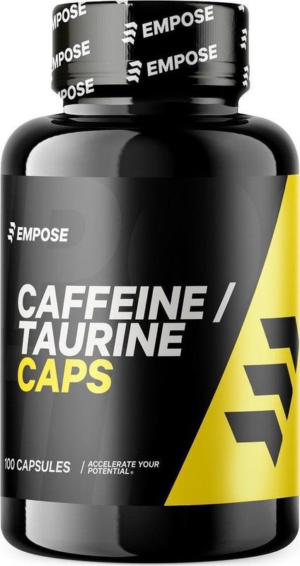 Empose Nutrition - Cafeïne / Taurine Caps - Pre-Workout - 100 Capsules