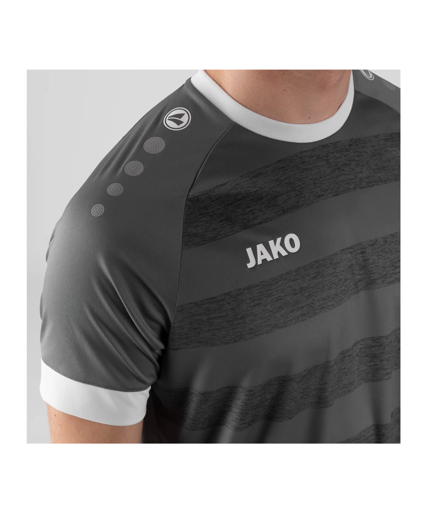 JAKO Celtic Melange KA Trikot Grau F840