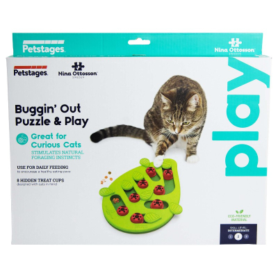 Nina Ottosson Intelligenzspielzeug Puzzle & Play Buggin Out grün