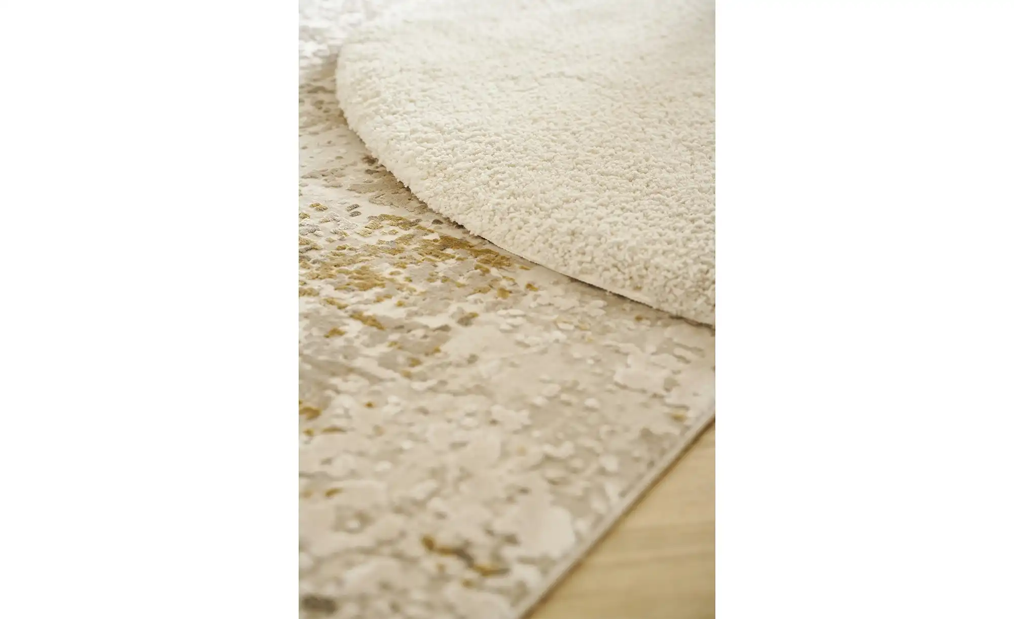 Jette Home Hochflorteppich Creamy
