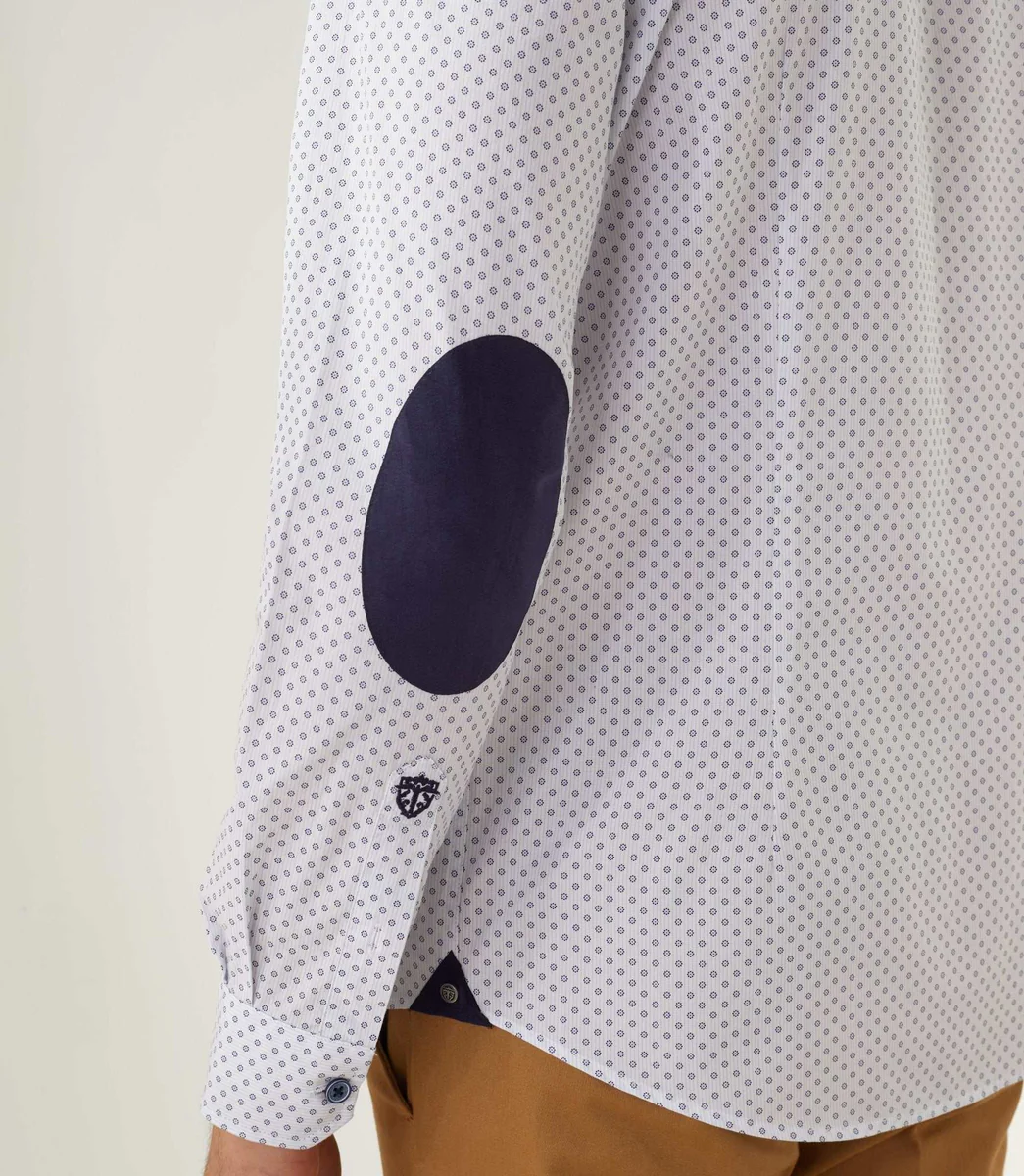 Chemise casual marine 