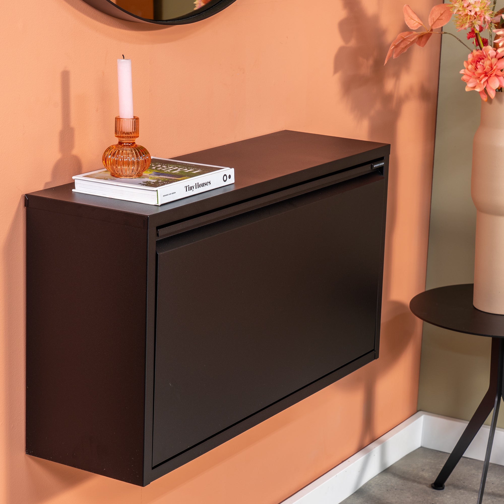 Spinder Design Billy 1 Maxi Schoenenkast - Zwart