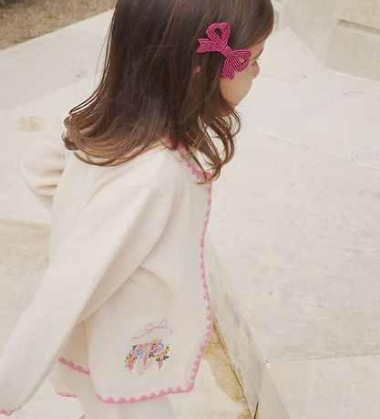 Konges Sløjd Cardigan - Strick - Wolle - Off White