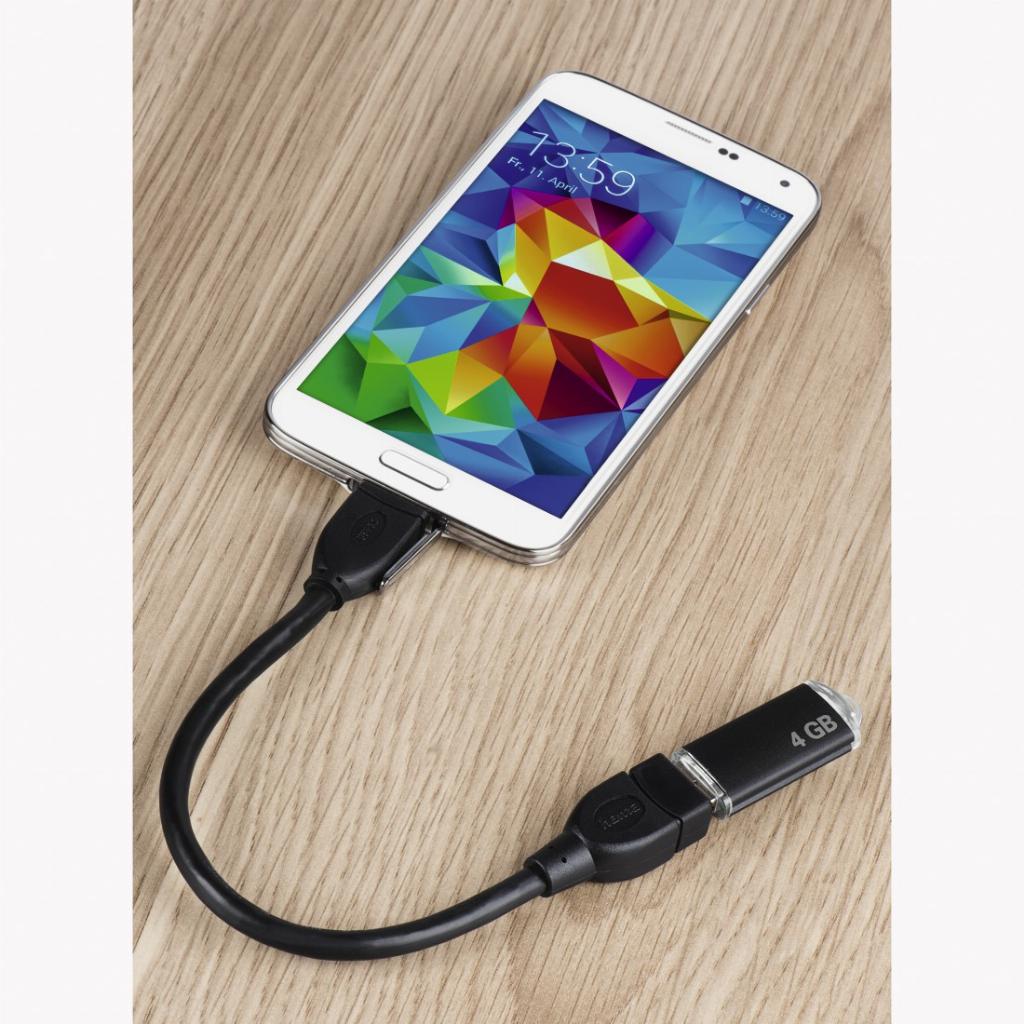 Hama ADAPTERKABEL OTG MICRO US