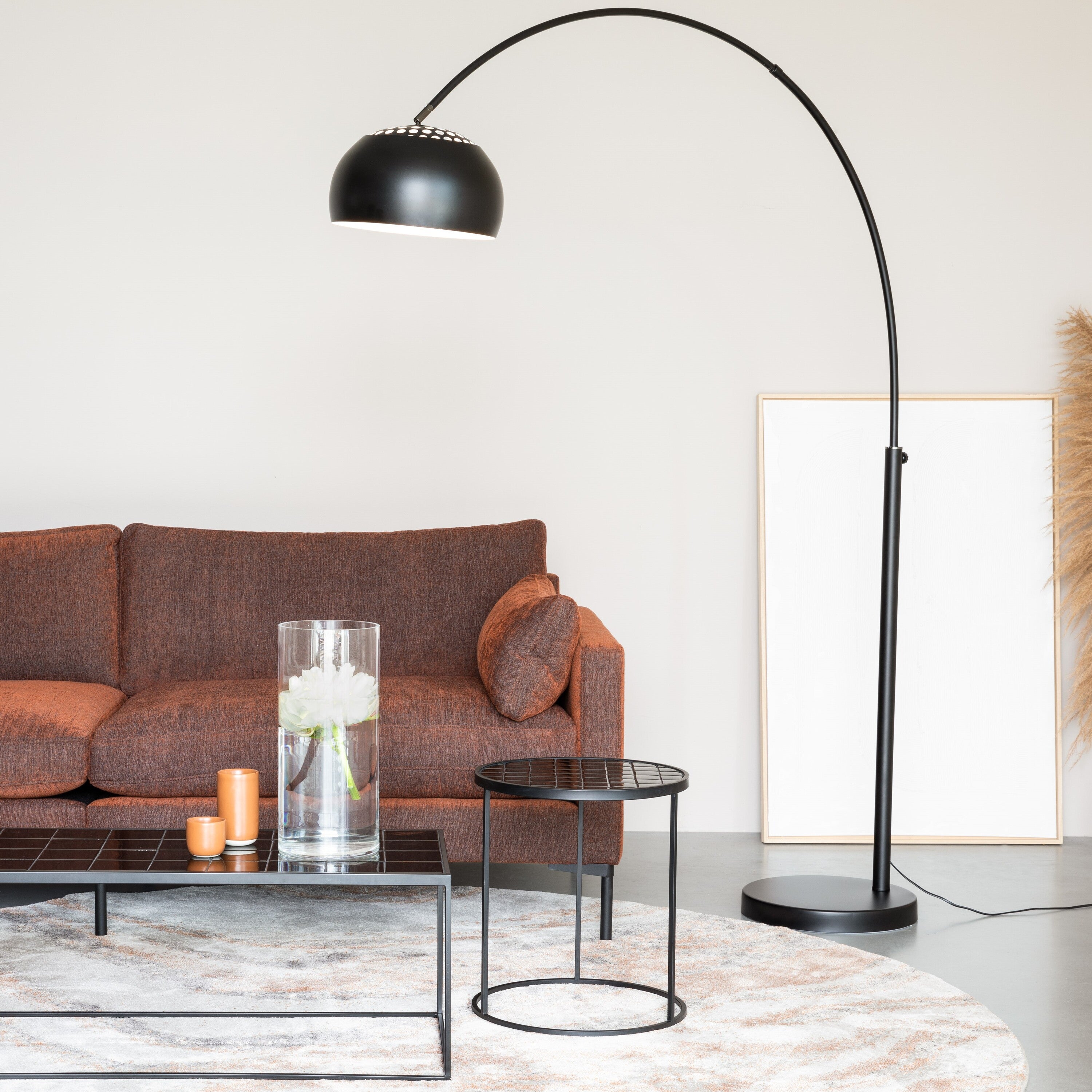 Zuiver Metal Bow Booglamp - Zwart