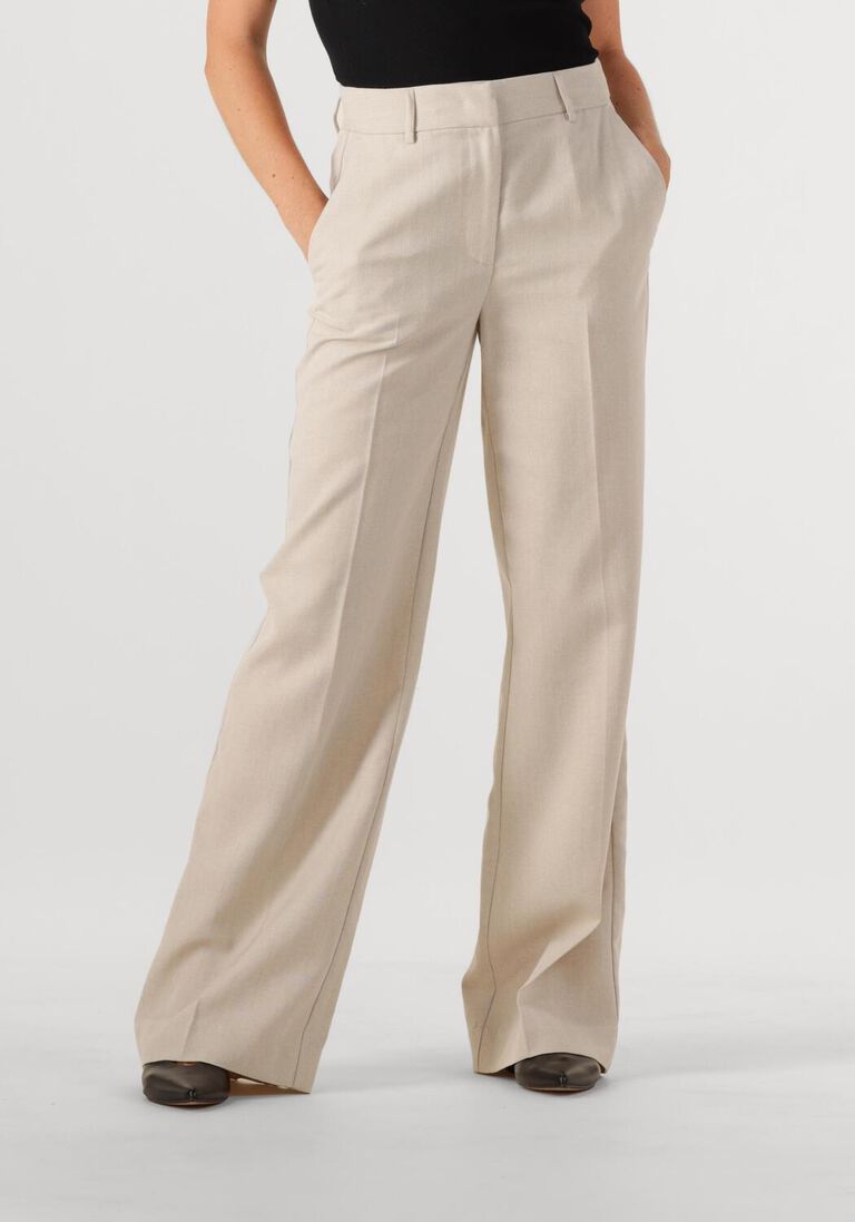 beige co'couture pantalon lisacc linnen ll pant
