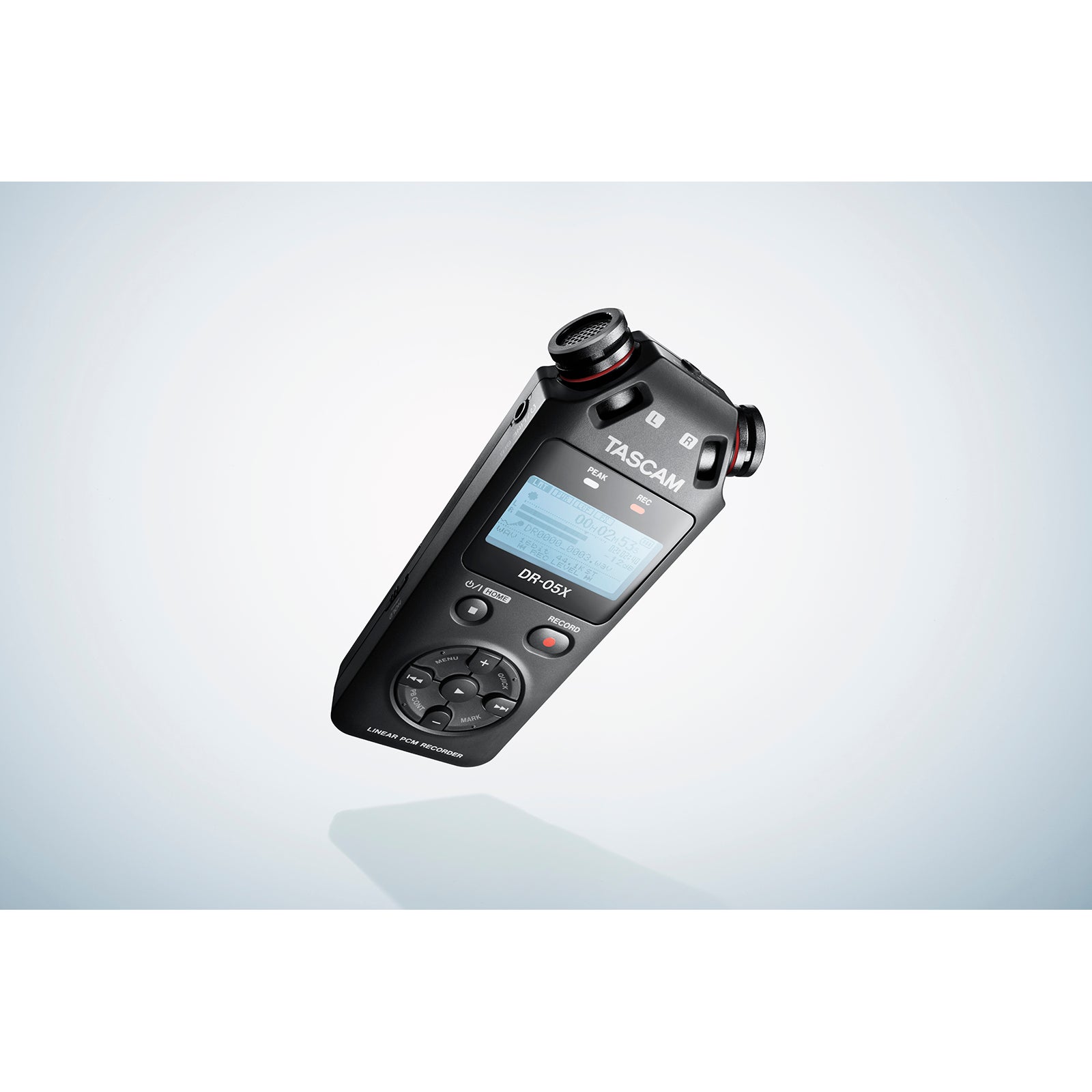 Tascam DR-05X stereo handheld recorder en USB interface