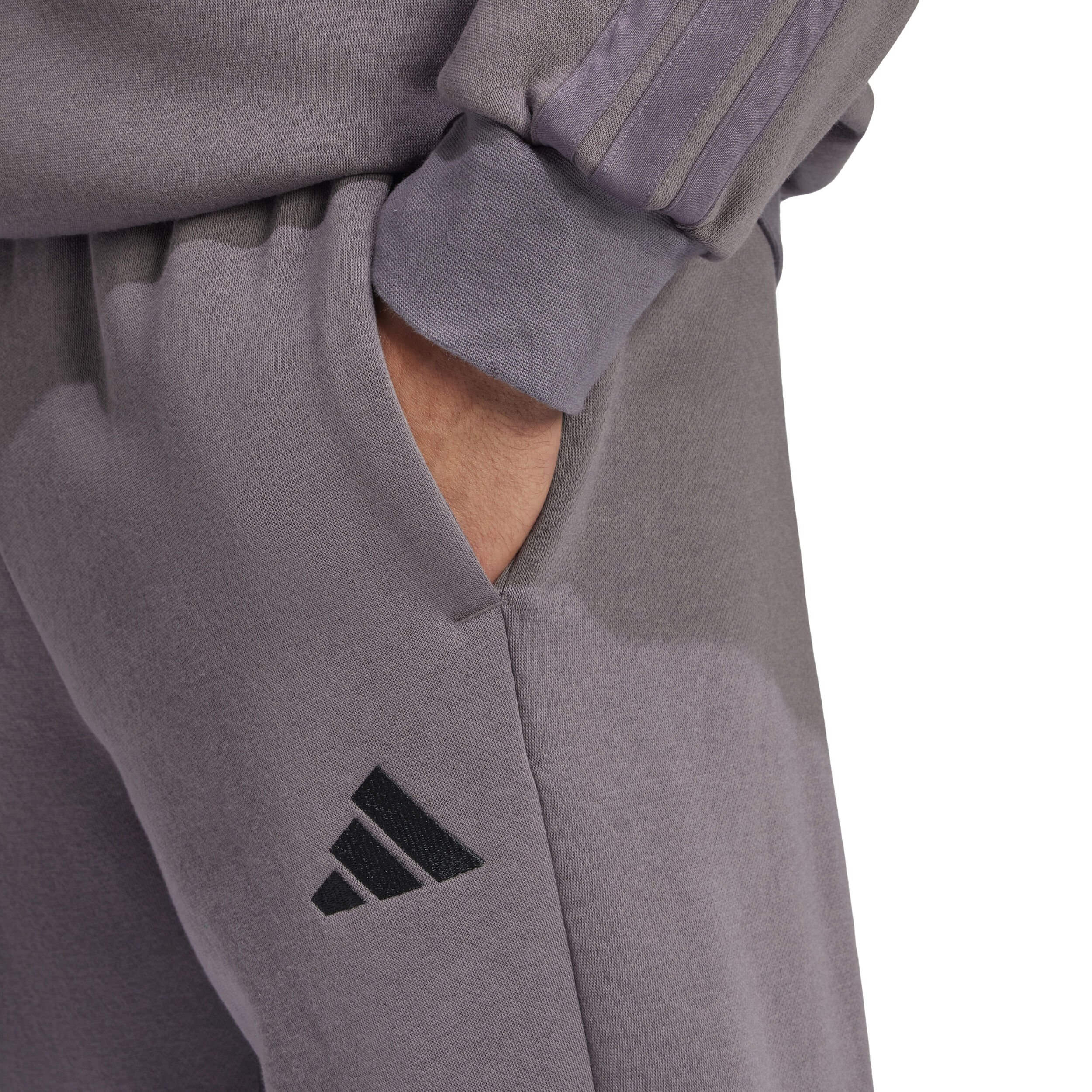adidas 3Stripes Survêtement Hommes - Gris Foncé