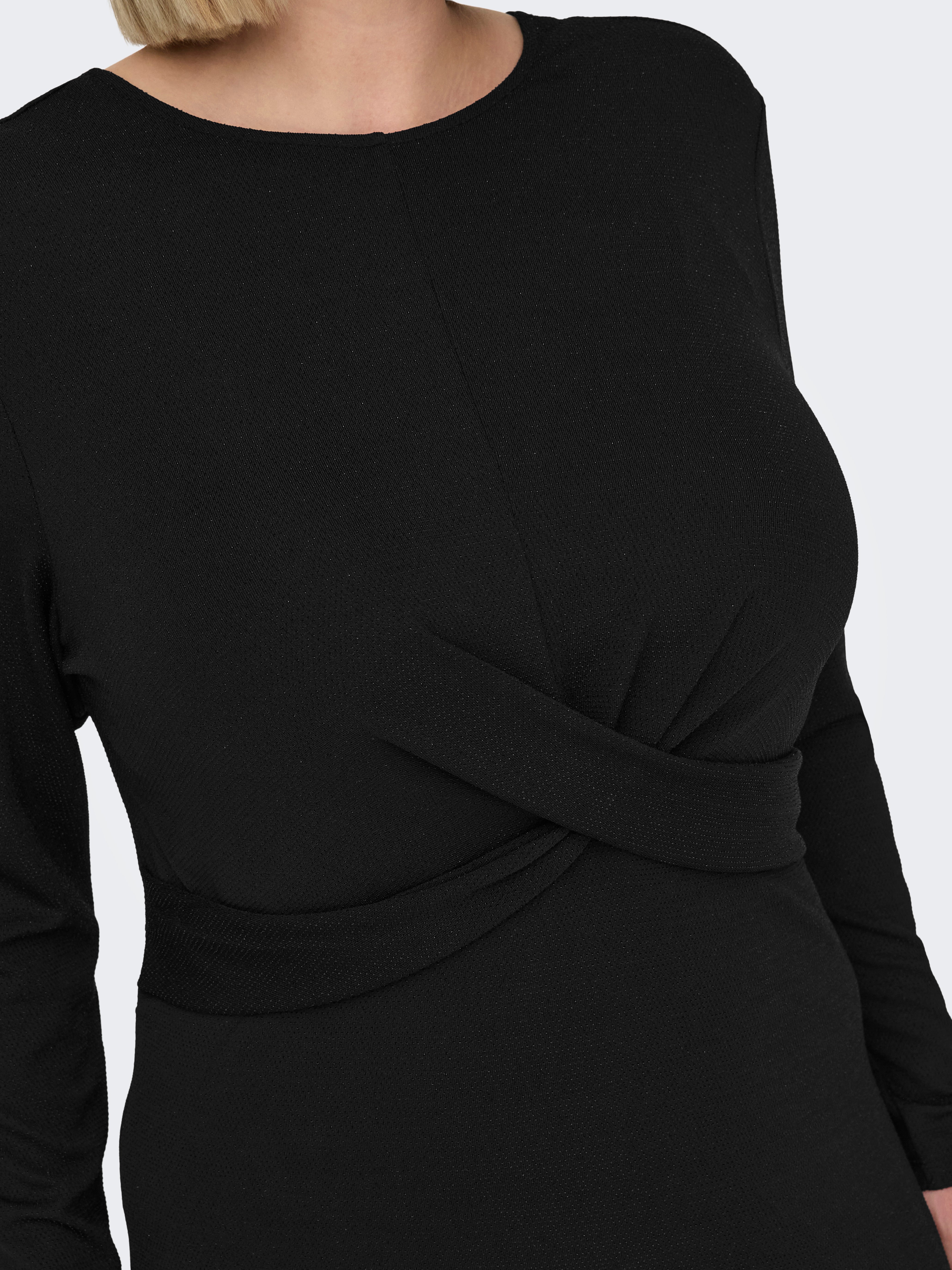 CARQUEEN Kurzes Kleid Black