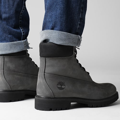 Boots Timberland Premium 6 Inch Waterproof A62BH Medium Grey Nubuck