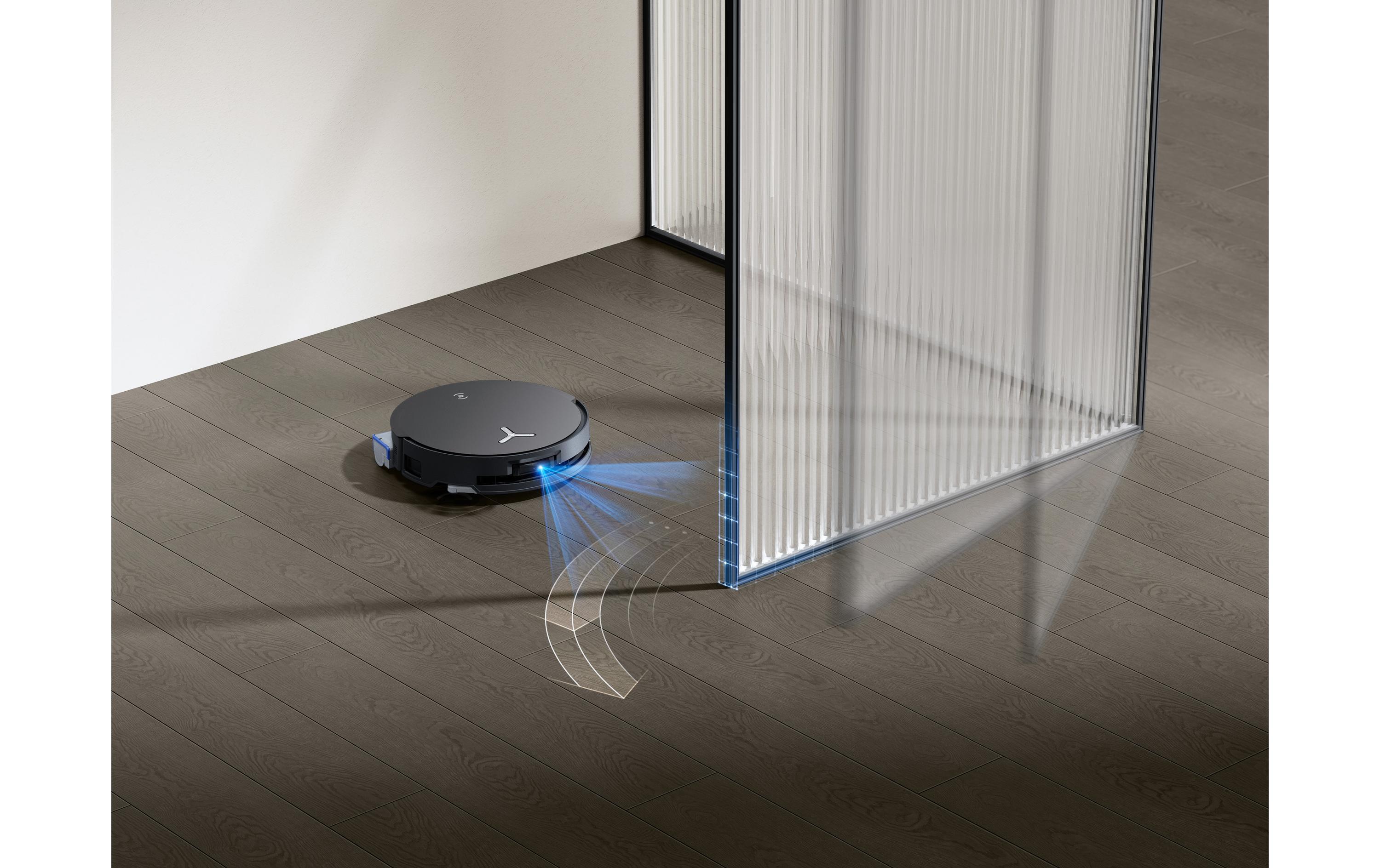 Saug- und Wischroboter Deebot X8 Omni Schwarz<br>Ecovacs Deebot X8 Omni 0.22 l Staubbeutel Schwarz