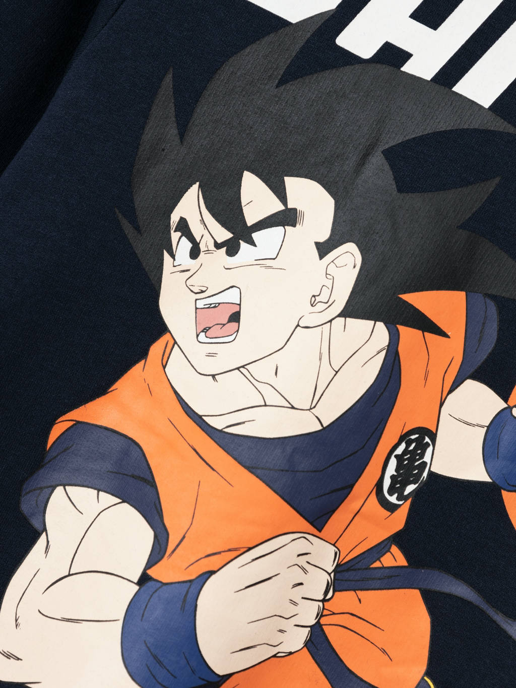 NAME IT Dragonball hoodie NKMJAM donkerblauw/oranje