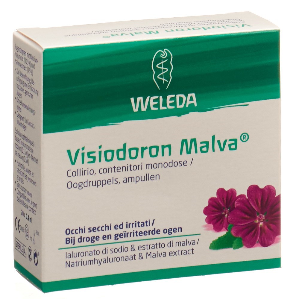 VISIODORON Gtt Opht Monodos 0.4 ml<br>20 × 0.4 ml, Monodosis, Augentropfen, Lösung