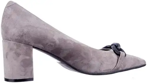 6401C Evaluna grijs - maat 43 pump grijs - maat 43 Calandschoen