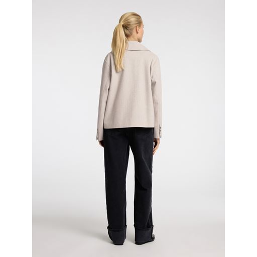 Selected Femme Alma Uldjakke, Sandshell, 36